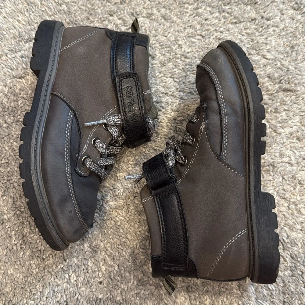 Carters | Lace Up Work Boots for Little Boys